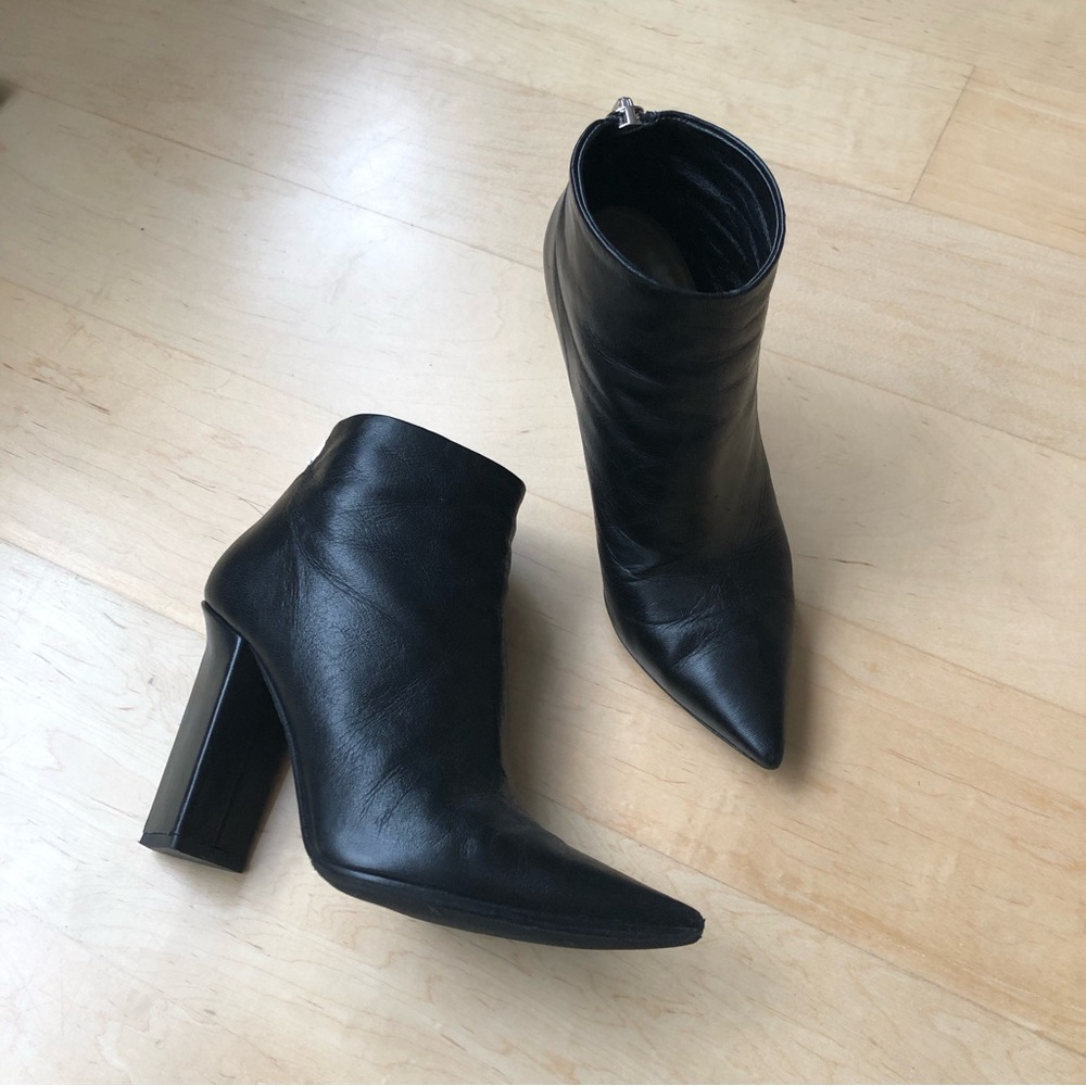 Tamara Mellon Moro Ankle Black Boots